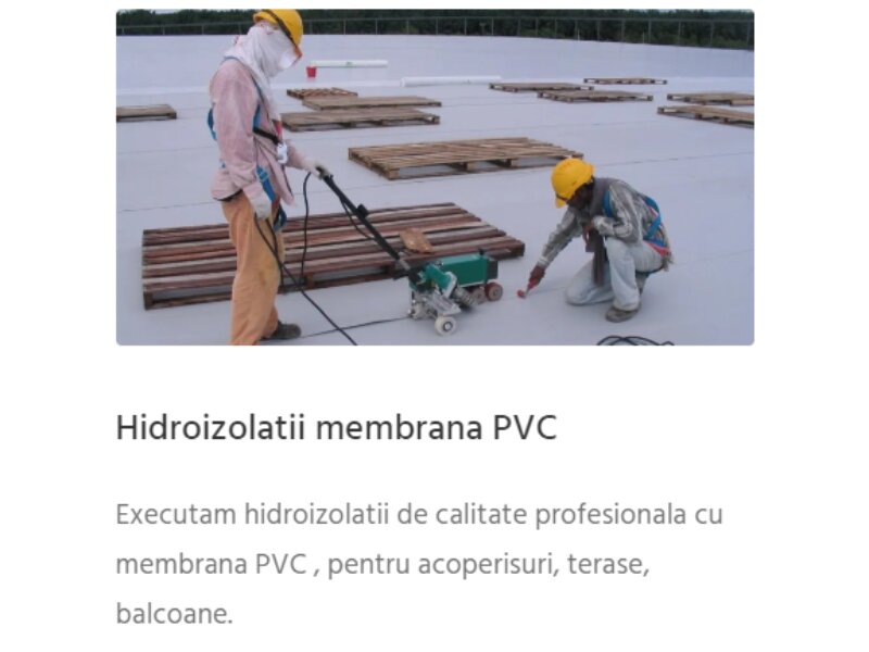 Axel Hidro Cons - Hidroizolatii Bituminoase si PVC